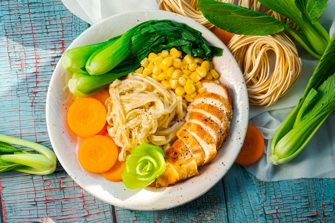a plate of food