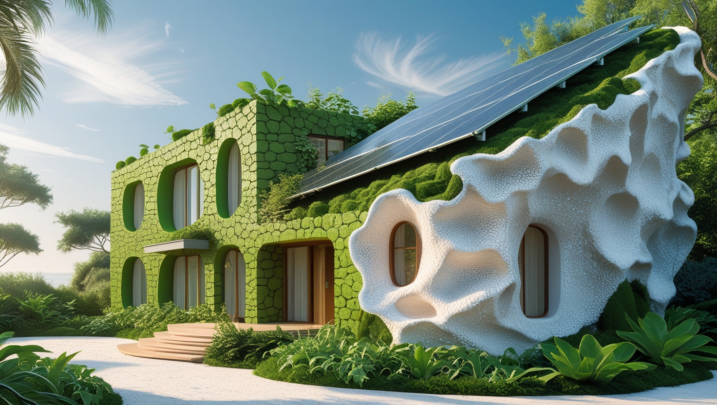 Algae Bricks Construction