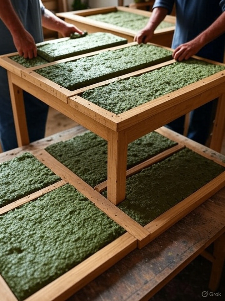 Step-by-Step: Making Algae Bricks