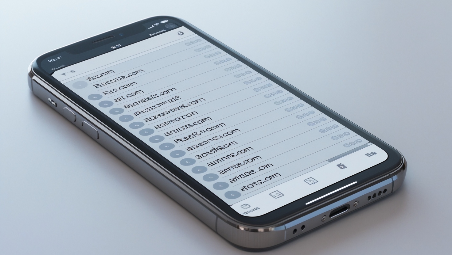 Passwords stored unsafely in notes app