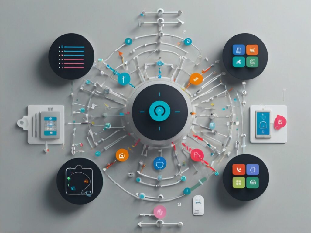 Diagram of a budget zero trust home network with segmented VLANs for work, family, IoT, and guest devices